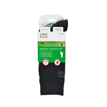CarePlusBugsox Traveller 2 pairs anti tick socks