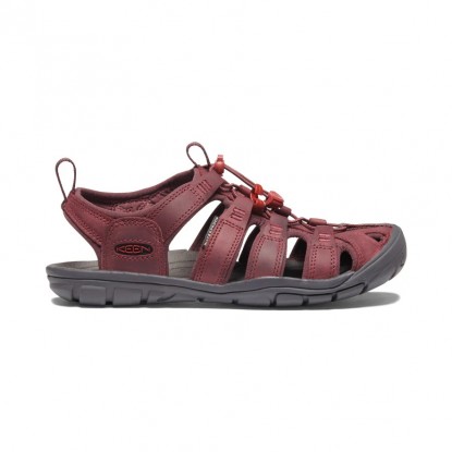 Keen Clearwater CNX Leather Women's wine/red dahlia