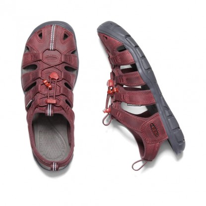 Keen Clearwater CNX Leather Women's wine/red dahlia