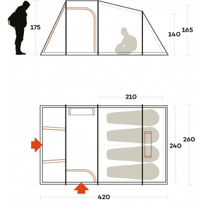 Ferrino Meteora 4 tent