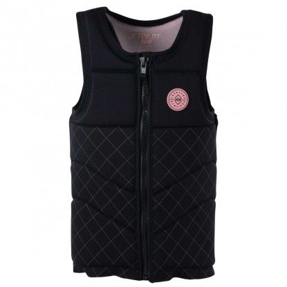 Jetpilot Allure CE Ladies Neo Black Impact Vest JA23304CE
