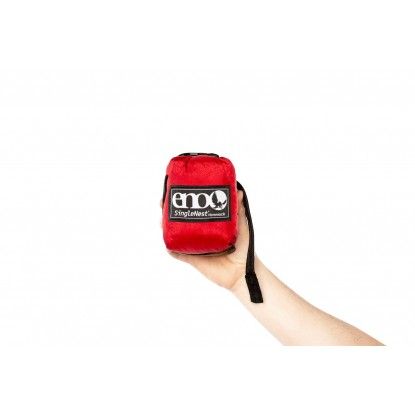 Eno Single Nest khaki maroon viengulis hamakas
