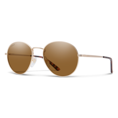 Smith Prep AOZ semtt gold polarized gold mirror akiniai