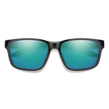 Smith Basecamp black CP polarized blue mirror akiniai