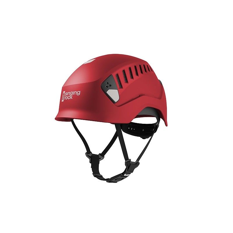 Singing Rock Blast orient red helmet