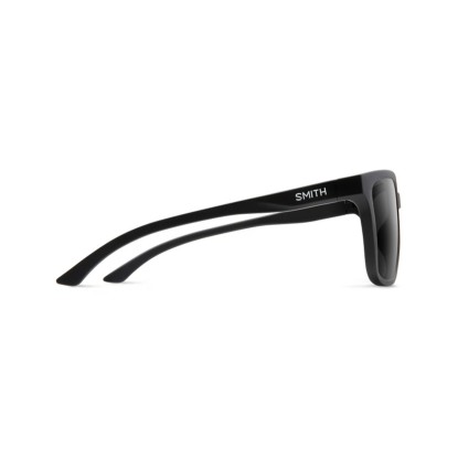 Smith Shoutout matte black CP Polarized black akiniai