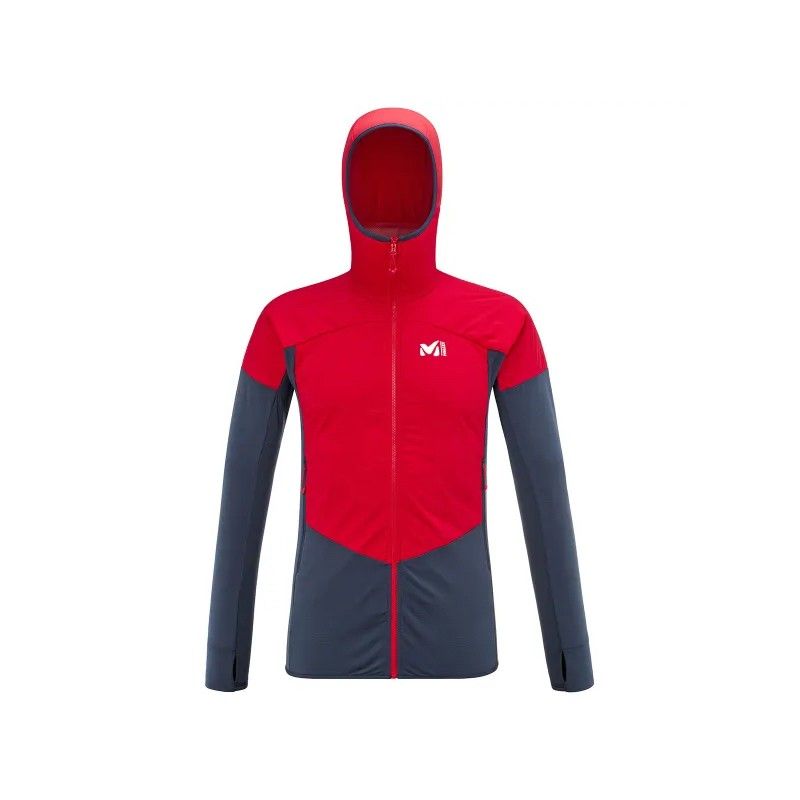 Millet Rutor Alpha hoodie saphir/rouge