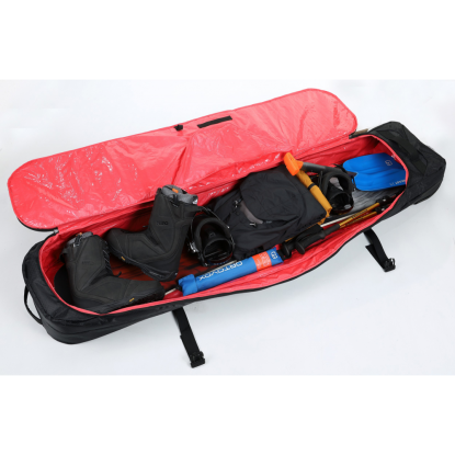 NITRO Tracker Wheelie Board Bag 90L Wheeled Snowboard Travel Bag