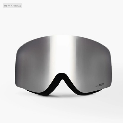 CLEW Magnetic Goggle Slim black – Magnetic Lens Snow Goggles | Expedition