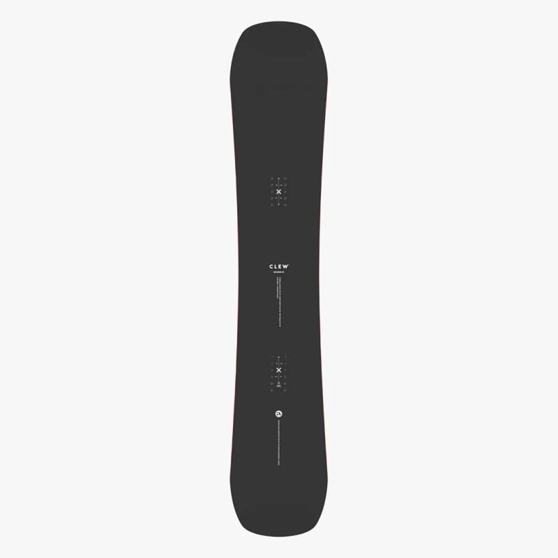 Clew Decoded black 2025 snowboard