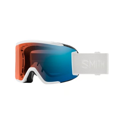 Smith Squad S White CP Pro Photochromic Blue Mirror