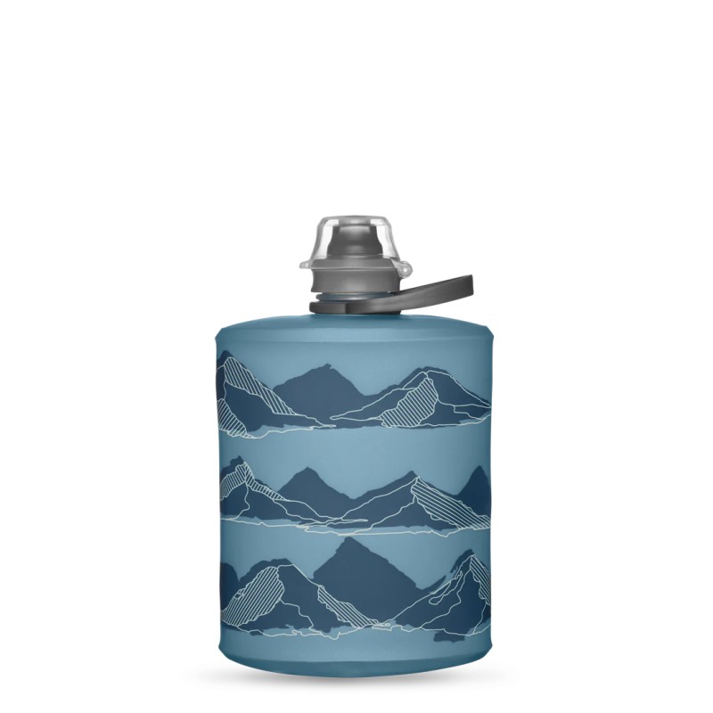 HydraPak Stow Mountain Bottle 500ml tahoe blue
