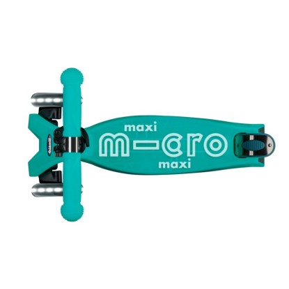 Maxi Micro Deluxe GLOW Led jelly green