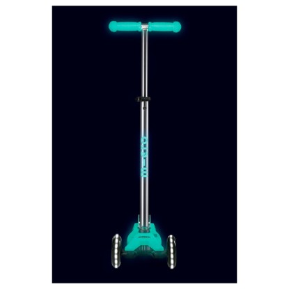 Maxi Micro Deluxe GLOW Led jelly green