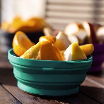 Lifeventure Ellipse Flexi Bowl teal