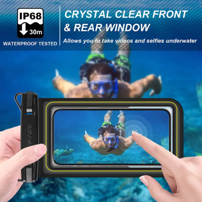Waterproof floating phone case ExpedGear