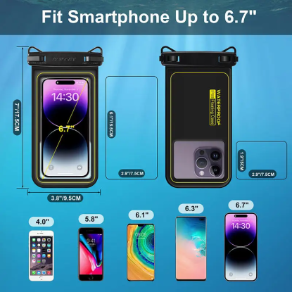 Waterproof floating phone case ExpedGear