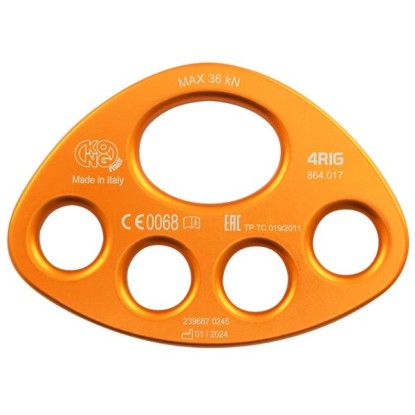 Kong 4 Rig orange rigging plate
