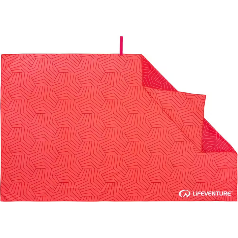 Lifeventure Softfibre Trek Giant geometric coral Lifeventure Softfibre Trek Giant geometric coral