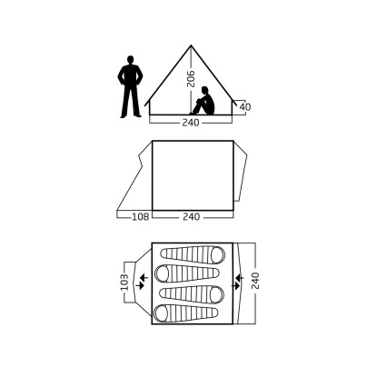 Nordisk Vimur 5.6 glamping tent