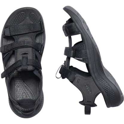 Keen Astoria West Open Toe women's black sandalai