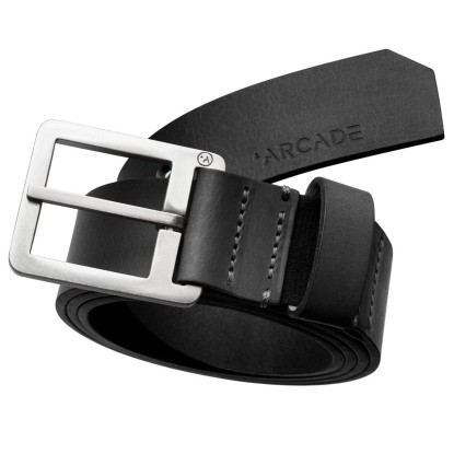 Arcade Padre black leather belt
