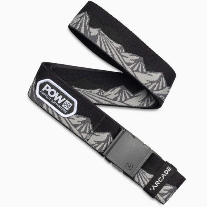 Arcade POW x Joseph Toney Black charcoal belt