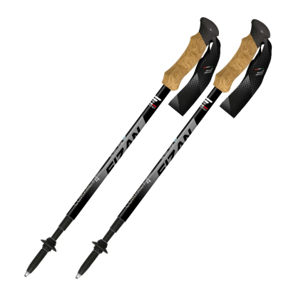 Fizan Compact 4 grey trekking poles