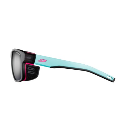 Julbo Shield M trans. black/ light blue/ pink SP4