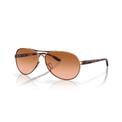Oakley Feedback rose gold Prizm brown gradient