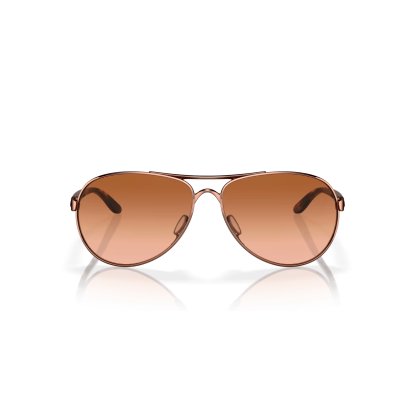 Oakley Feedback rose gold Prizm brown gradient