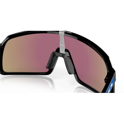 Oakley Sutro polished black Prizm sapphire sunglasses