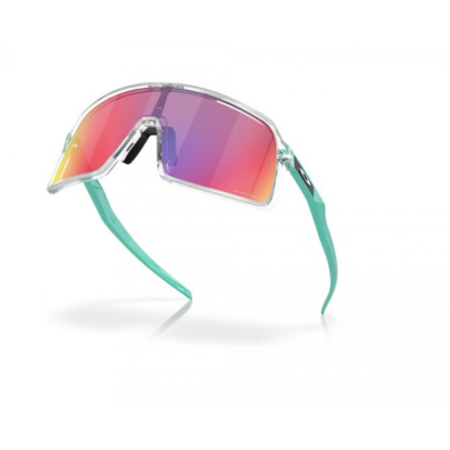 Oakley Sutro clear/celeste Prizm road akiniai