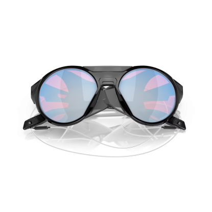 Oakley Clifden polished black prizm snow saphire sunglasses