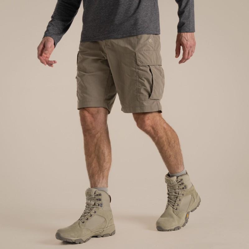 Craghoppers NosiLife Cargo Short III Pebble mans short Craghoppers NosiLife Cargo Short III Pebble mans short