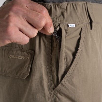 Craghoppers NosiLife Cargo Short III Pebble vyriški šortai