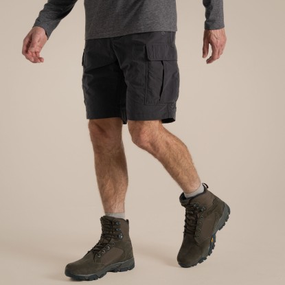 Craghoppers NosiLife Cargo Short III Black pepper mans short