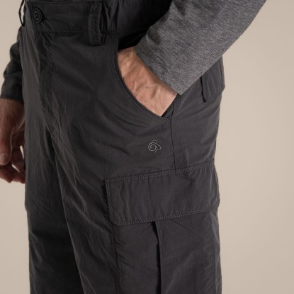 Craghoppers NosiLife Cargo Short III Black pepper mans short