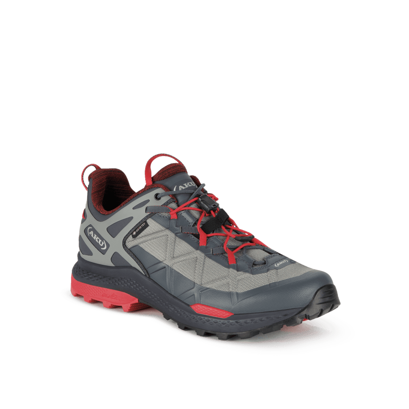 AKU Rocket DFS GTX grey red avalynė AKU Rocket DFS GTX grey red avalynė