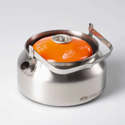 GSI Glacier Stainless Tea Kettle 950 ml arbatinukas