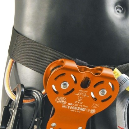 Kong Zip Evo Hook orange double pulley