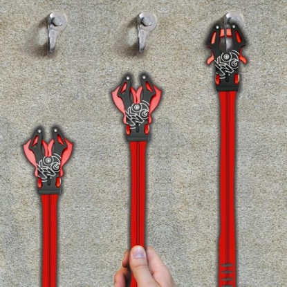 Kong Prog 35 cm black/red sling automatic connector