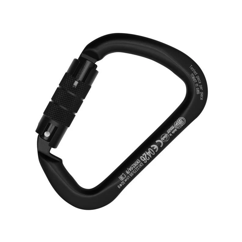 Kong X-Large Twist Lock black carabiner Kong X-Large Twist Lock black carabiner