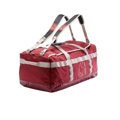 Nordisk Skara 75L gear bag burnt red