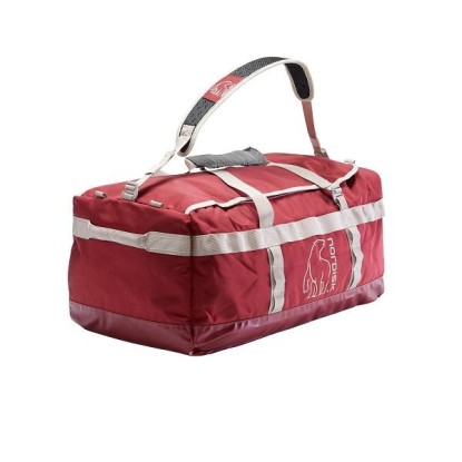Nordisk Skara 75L gear bag burnt red