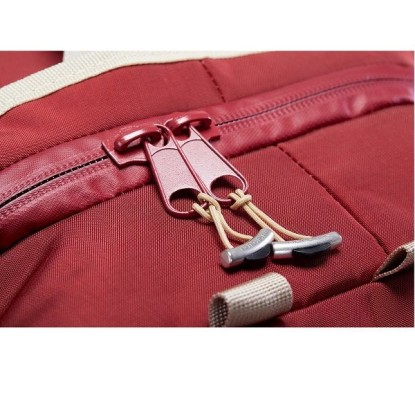 Nordisk Skara 75L gear bag burnt red