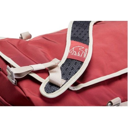 Nordisk Skara 75L gear bag burnt red krepšys
