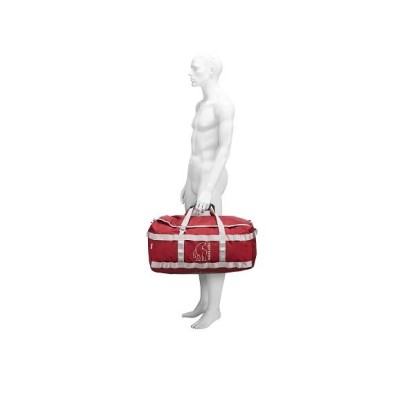 Nordisk Skara 75L gear bag burnt red