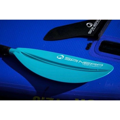 Spinera Performance Kayak Paddle teal baidarės irklas