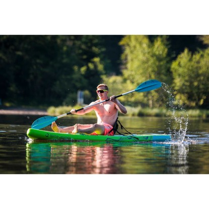 Spinera Performance Kayak Paddle teal baidarės irklas